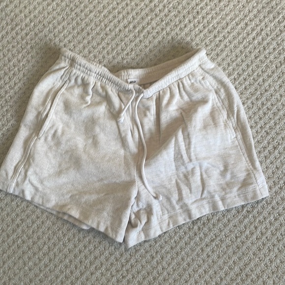 aerie Pants - Aerie cream sweat shorts